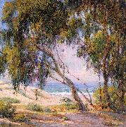 Hills, Anna Althea Beside the Sea- Laguna Beach oil painting reproduction